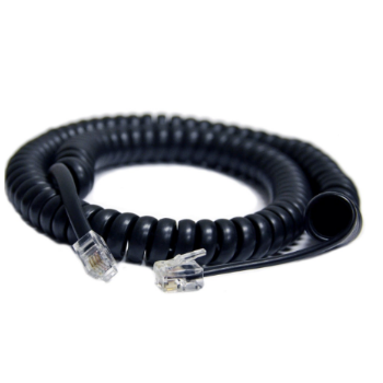 AII-2000/ 3000 A, M - Cable Coiled Handset Telephone Jack Ends 
